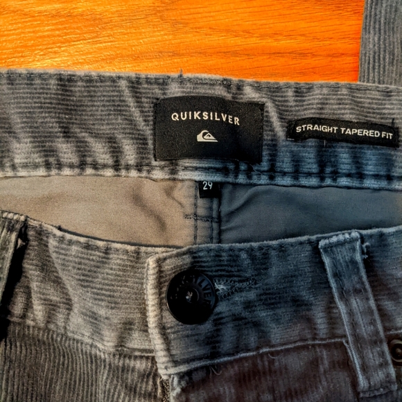 Corduroy grey pants - Picture 2 of 2